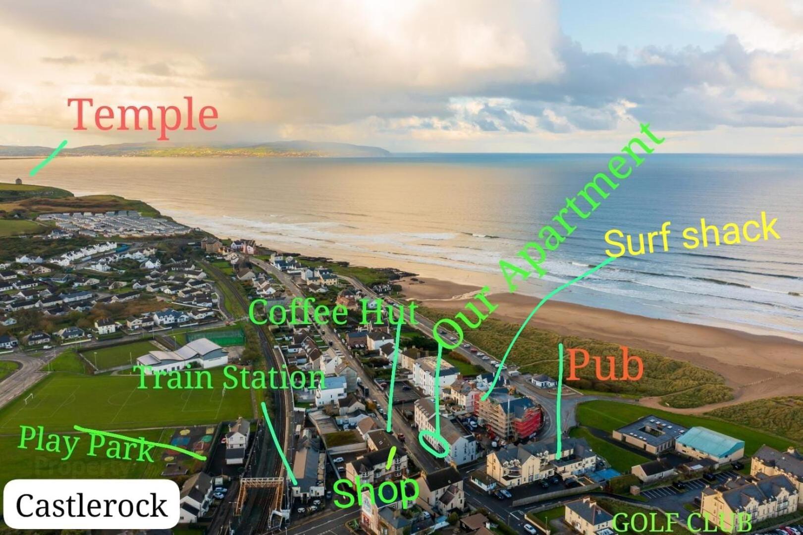 Marine Beach Escape Castlerock Beside Beach Golf Course And Pub Екстер'єр фото